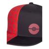 POKEMON Pokeballs Snapback Baseball Cap, Red/Black (SB565832POK)