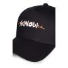 NARUTO SHIPPUDEN Shinobi Logo Adjustable Cap, Black (BA514870NRT)