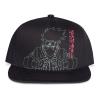 NARUTO SHIPPUDEN Kakashi Line Art Snapback Baseball Cap, Black/Grey (SB487082NRS)