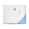 POKEMON Squirtle Bi-fold Wallet, Male, Blue/White (MW114884POK)