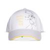 POKEMON Gotta Catch Them All Ash Line Art Adjustable Cap, White (BA522587POK)