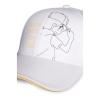 POKEMON Gotta Catch Them All Ash Line Art Adjustable Cap, White (BA522587POK)