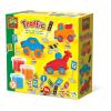 SES CREATIVE Traffic Modelling Dough Set, Three Years and Above (00415)