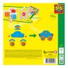SES CREATIVE Traffic Modelling Dough Set, Three Years and Above (00415)
