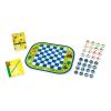 SES CREATIVE Wrap&Go Travel Games (Pack Your Bags, Checkers and Memo), Four Years and Above (02237)