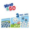 SES CREATIVE Wrap&Go Travel Games (Pack Your Bags, Checkers and Memo), Four Years and Above (02237)