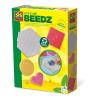 SES CREATIVE Beedz Green Pegboards Set Mosaic Art Kit, Five Years and Above (06403)