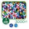 SES CREATIVE Beedz Green 3000 Iron-on Beads Mosaic Art Kit, Five Years and Above (06404)