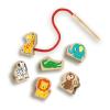 SES CREATIVE Tiny Talents Animals Wooden Lacing Beads, 12 Months and Above (13141)
