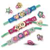 SES CREATIVE Easy Rings and Glitter Bracelets Jewellery Making Set, 3 to 6 Years (14028)