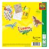 SES CREATIVE I Learn Dinosaurs Colouring Set, 3 to 6 Years (14630)