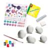 SES CREATIVE Painting Galaxy Stones Painting Set, Five Years and Above (14766)