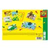 SES CREATIVE Animal Puzzles Mosaic Pegboard Mosaic Art Kit, 3 to 6 Years (14890)