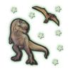 SES CREATIVE Explore Mega Glowing T-Rex World Decorative Stickers, Five Years and Above (25129)