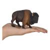 MOJO Wildlife & Woodland American Bison/Buffalo Toy Figure, Three Years and Above, Brown (387024)