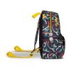 POKEMON Pikachu Sublimation All-Over Print Mini Backpack, Black (MP045500POK)