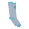 POKEMON Squirtle Knee High Socks, Female, 35/38, Turquoise/Grey (KH555115POK-35/38)