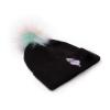 DISNEY The Little Mermaid Ursula Pom-pom Knitted Beanie, Black (KC427758LMR)