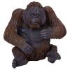 MOJO Wildlife Orangutan Toy Figure, 3 Years or Above, Black/Orange (381028)