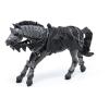 PAPO Fantasy World Fantasy Horse Toy Figure, 3 Years or Above, Black/Grey (36028)