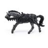 PAPO Fantasy World Fantasy Horse Toy Figure, 3 Years or Above, Black/Grey (36028)