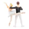 PAPO The Enchanted World Ballerina and Her Partner Toy Figure Set, 3 Years or Above, Black/White (39128)