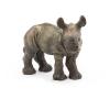 PAPO Wild Animal Kingdom Rhinoceros Calf Toy Figure, 10 Months or Above, Brown (50035)