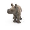 PAPO Wild Animal Kingdom Rhinoceros Calf Toy Figure, 10 Months or Above, Brown (50035)