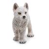 PAPO Wild Animal Kingdom Young Polar Wolf Toy Figure, 3 Years or Above, White (50228)