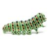 PAPO Wild Life in the Garden Caterpillar Toy Figure, 3 Years or Above, Green (50266)