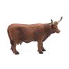 PAPO Farmyard Friends Salers Cow Toy Figure, 10 Months or Above, Brown (51042)