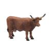 PAPO Farmyard Friends Salers Cow Toy Figure, 10 Months or Above, Brown (51042)
