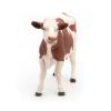 PAPO Farmyard Friends Montbeliarde Cow Toy Figure, 3 Years or Above, Brown/White (51165)