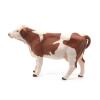 PAPO Farmyard Friends Montbeliarde Cow Toy Figure, 3 Years or Above, Brown/White (51165)