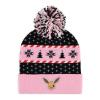 POKEMON Eevee Christmas Festive Beanie & Scarf Gift Set, Pink/Black (BSC873051POK)