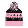 POKEMON Eevee Christmas Festive Beanie & Scarf Gift Set, Pink/Black (BSC873051POK)