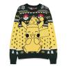 POKEMON Pikachu Christmas Jumper, Unisex, Small, Multi-colour (KW624802POK-S)