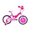 HUFFY Disney Minnie Mouse 16-inch Children's Bike, Pink/White (21998W)