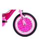 HUFFY Disney Minnie Mouse 16-inch Children's Bike, Pink/White (21998W)