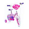 HUFFY Disney Princess 12-inch Children's Bike, Pink/Purple (22491W)