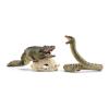 SCHLEICH Wild Life Danger in the Swamp Toy Playset, 3 to 8 Years, Multi-colour (42559)