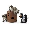 SCHLEICH Wild Life Nutty Mischief Toy Playset, 3 to 8 Years, Multi-colour (42596)