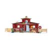 SCHLEICH Farm World Red Barn with Animals and Accessories Toy Playset, 3 to 8 Years, Multi-colour (42606)