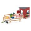 SCHLEICH Farm World Red Barn with Animals and Accessories Toy Playset, 3 to 8 Years, Multi-colour (42606)