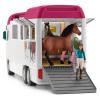 SCHLEICH Horse Club Horse Transporter Toy Playset, 5 to 12 Years, Multi-colour (42619)
