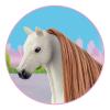 SCHLEICH Horse Club Sofia's Beauties Hair Beauty Horses Choco Toy Accessories, 3 to 8 Years, Brown (42651)