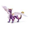 SCHLEICH Bayala Nightsky Dragon Toy Figure, 5 to 12 Years, Purple/White (70762)