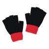POKEMON Trainer Tech Knitted Fingerless Gloves, Male, Black/Red (KG807405POK)