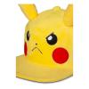 POKEMON Angry Pikachu Novelty Cap, Yellow (NH463802POK)