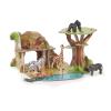 PAPO Mini Papo Mini Savannah Mini Toy Playset, 3 to 8 Years, Multi-colour (33106)